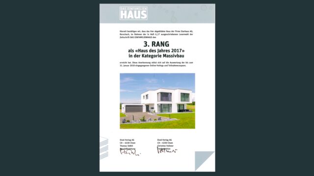 Haus des Jahres 2017