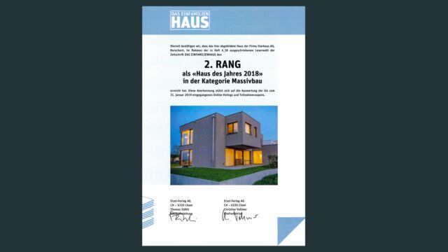 Haus des Jahres 2018