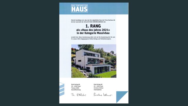 Haus des Jahres 2021